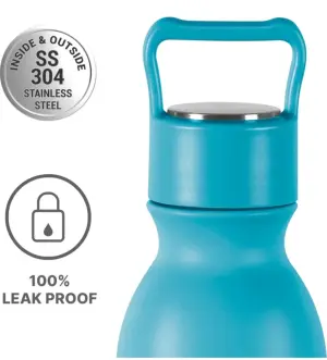 Alice 750 Thermosteel Bottle, 710 ml Steel Bottle (Pack of 1, Blue)