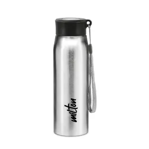 Handy Stainless Steel Sipper Silver Colour Water Bottle (650 ML) 
