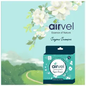 AIRVEL Jasmine Fragrance Block  75g