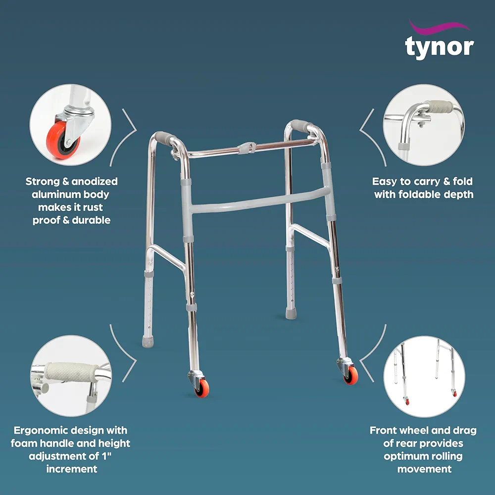 Walker Invalid's front Wheels- AL 