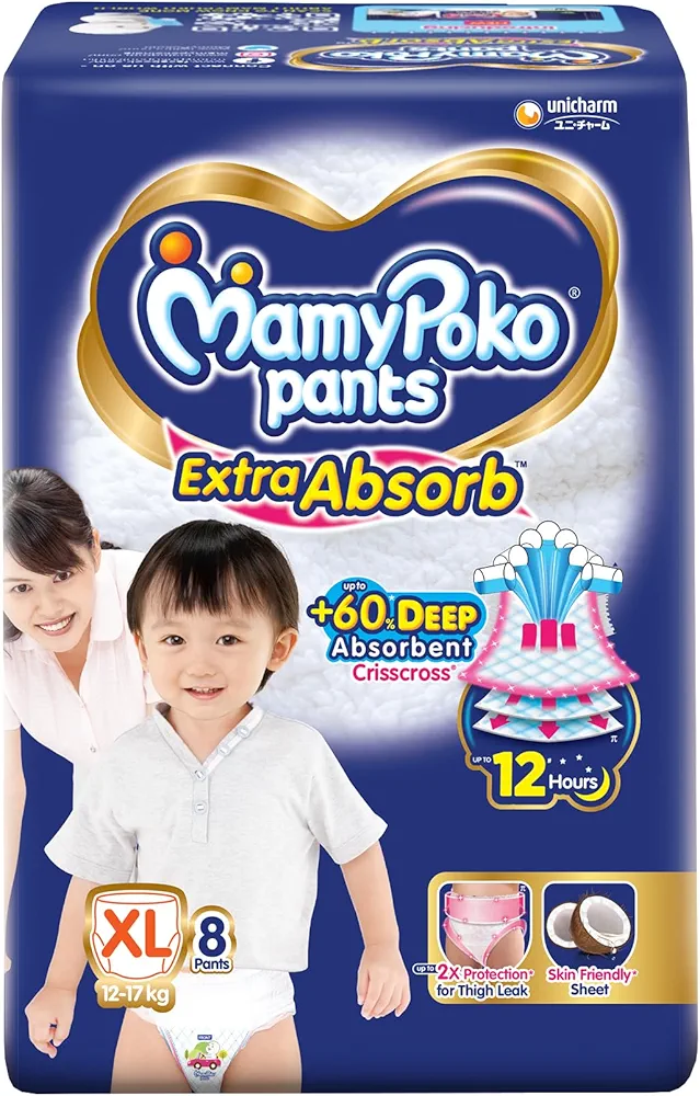 Mamypoko Pants XL-8 (12 to 17 kg)
