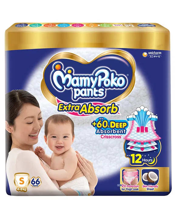 Mamypoko pant S-66 (4 to 8 kg) 
