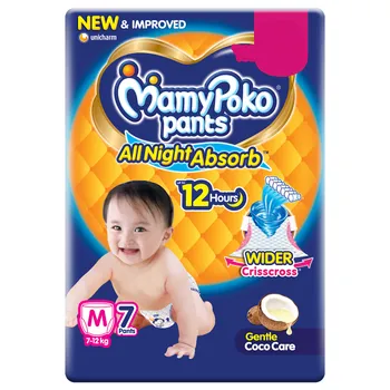 Mamypoko pants M-7 ( 7 to 12kg) 
