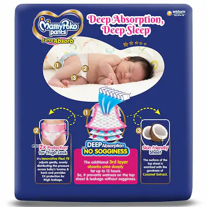 Mamypoko Pants M-64 ( 7 to 12kg) 
