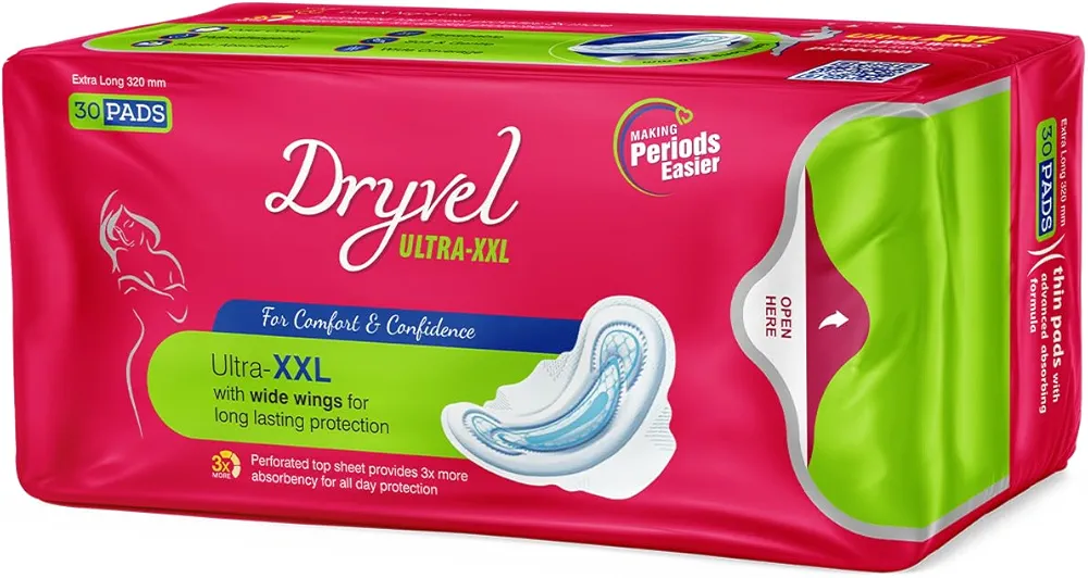 DRYVEL XXL Wings 1× 30 Pads