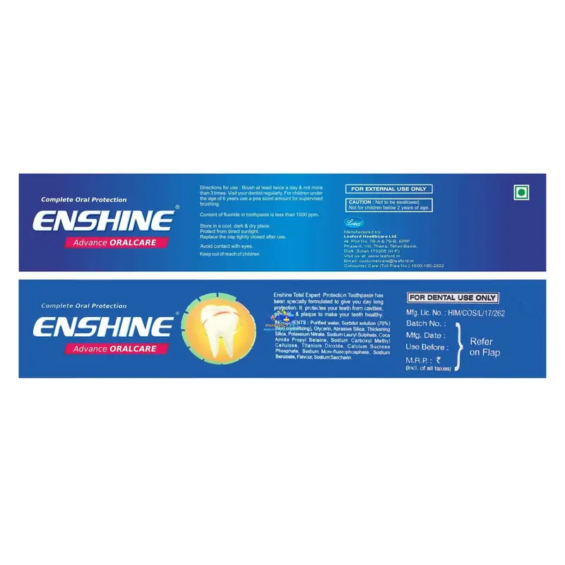 ENSHINE Total Expert Toothpaste 100 g