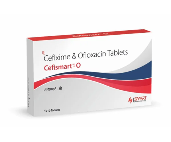  Cefismart-0  (Cefixime & Ofloxacin Tablets) 