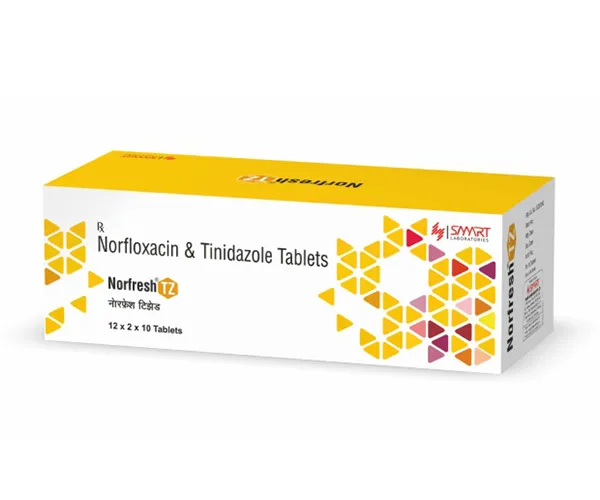 Norfresh-TZ (Norfloxacin & Tinidazole Tablets)