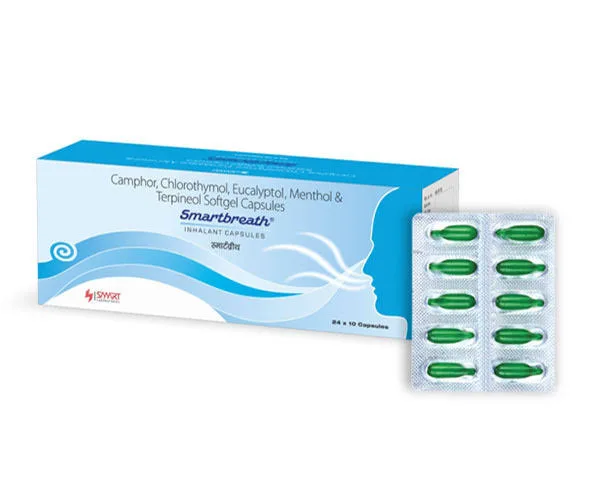 Smartbreath Inhalant Capsules (10 Cap) 