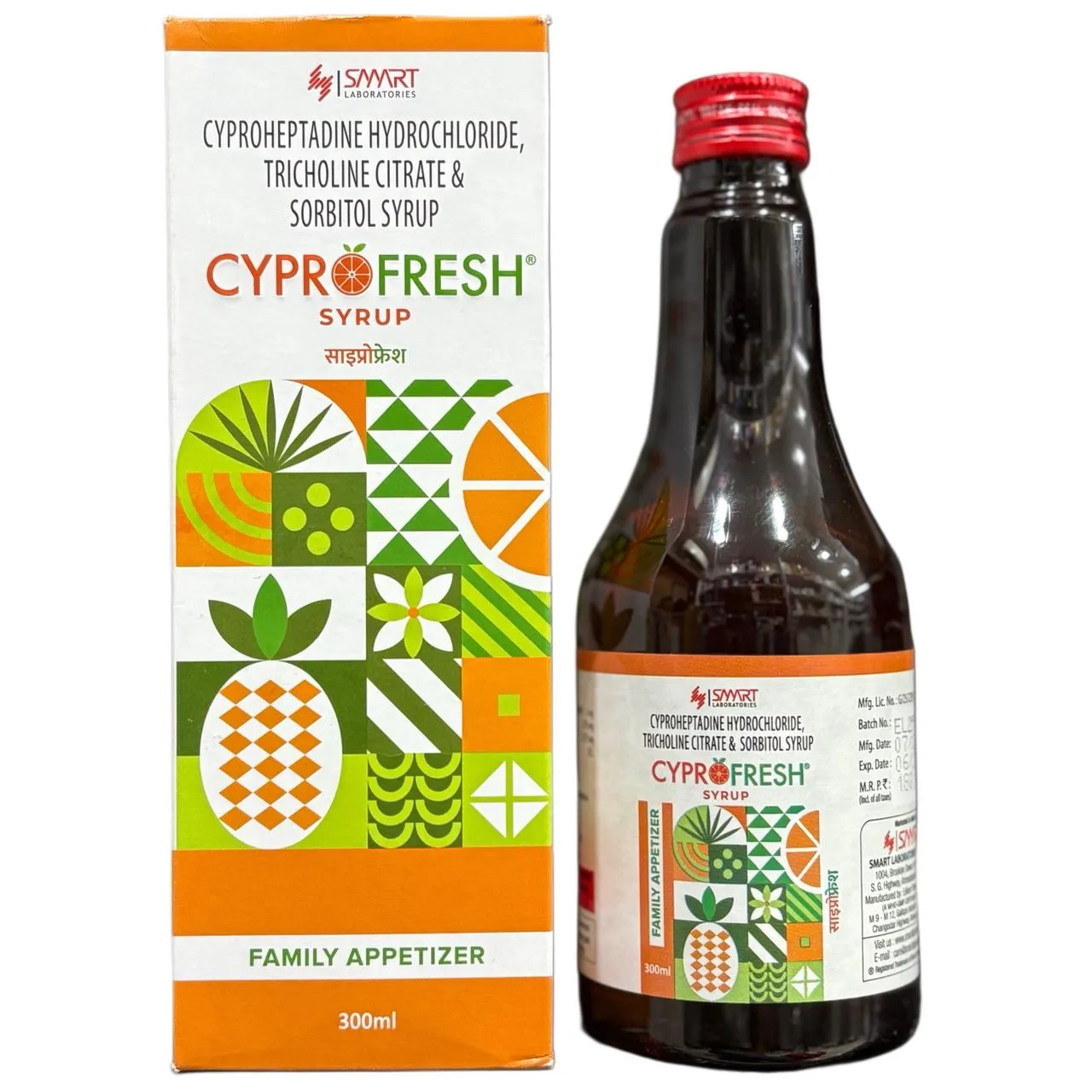 APPETIZER Cypofresh Syrup (300ml) 