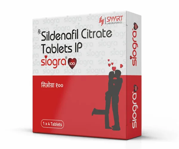 Siogra - 100Tab (100 mg) (1×4 Tab) 