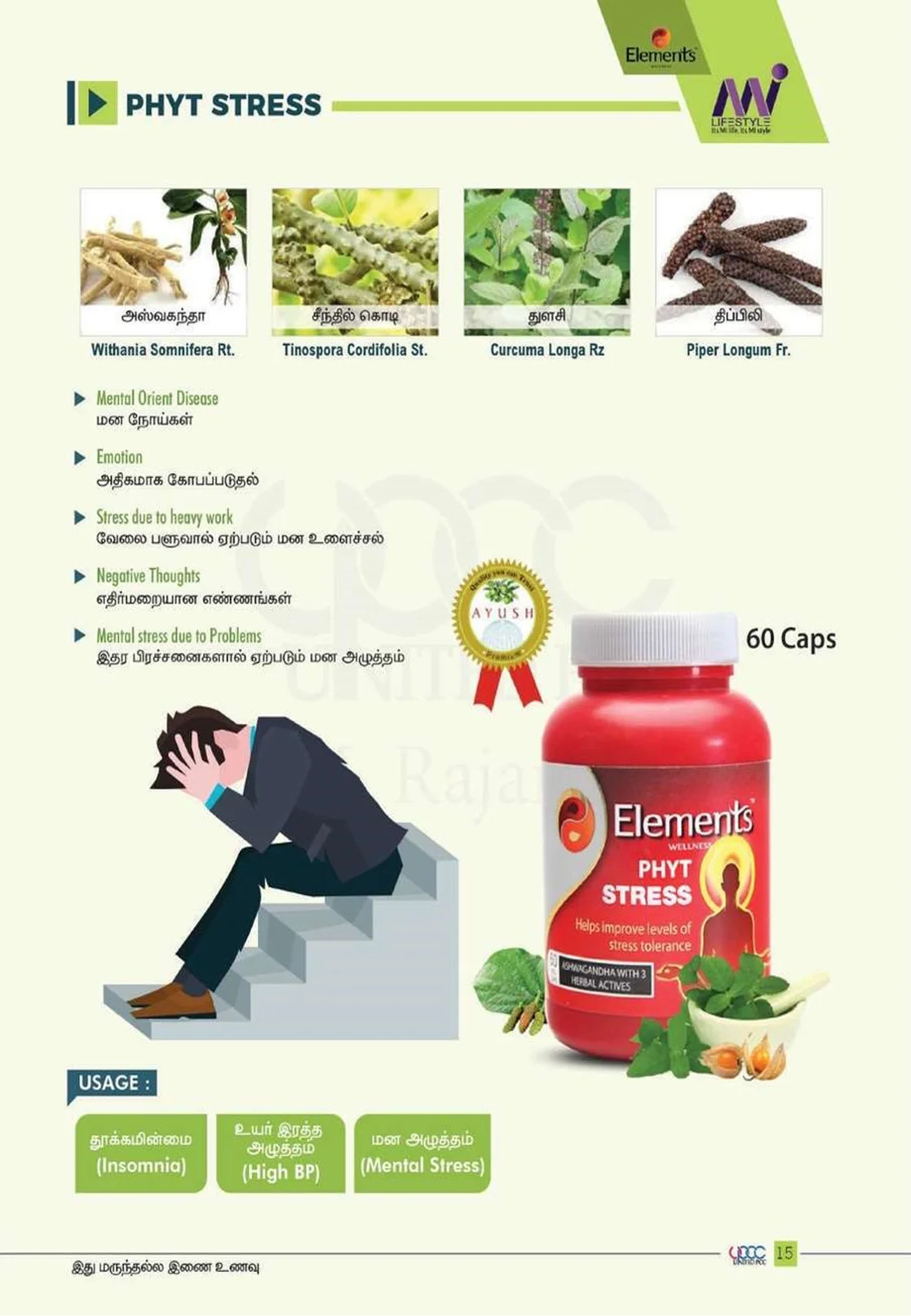 PHYT STRESS CAPSULES (60 CAP) 