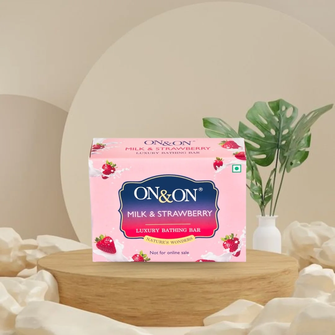 MILK AND STRAWBERRY SOAP 75 GSM 