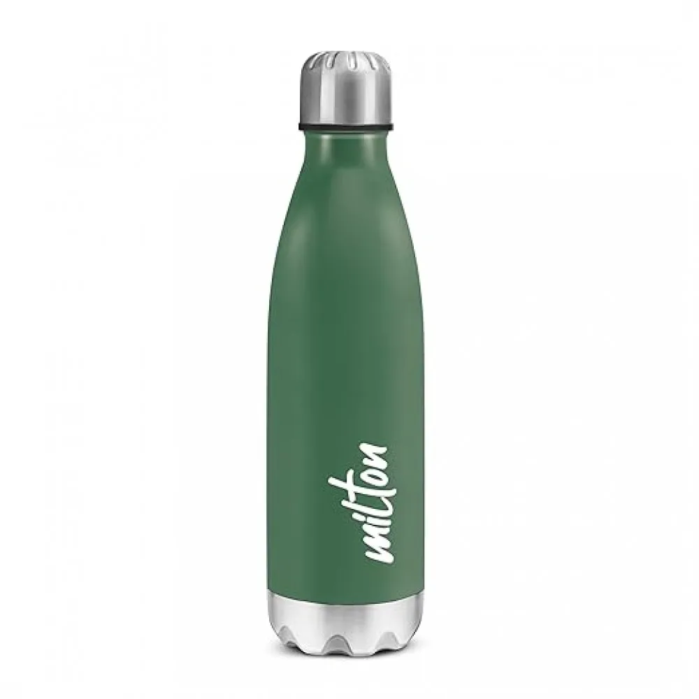 PLAIN LID BOTTLES SHINE GREEN COLOUR 1000 ML