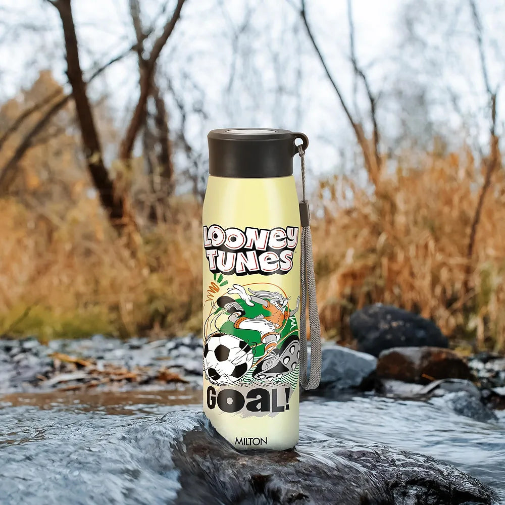 Handy Design Stainless Steel Yellow Water Bottle (850ml) 