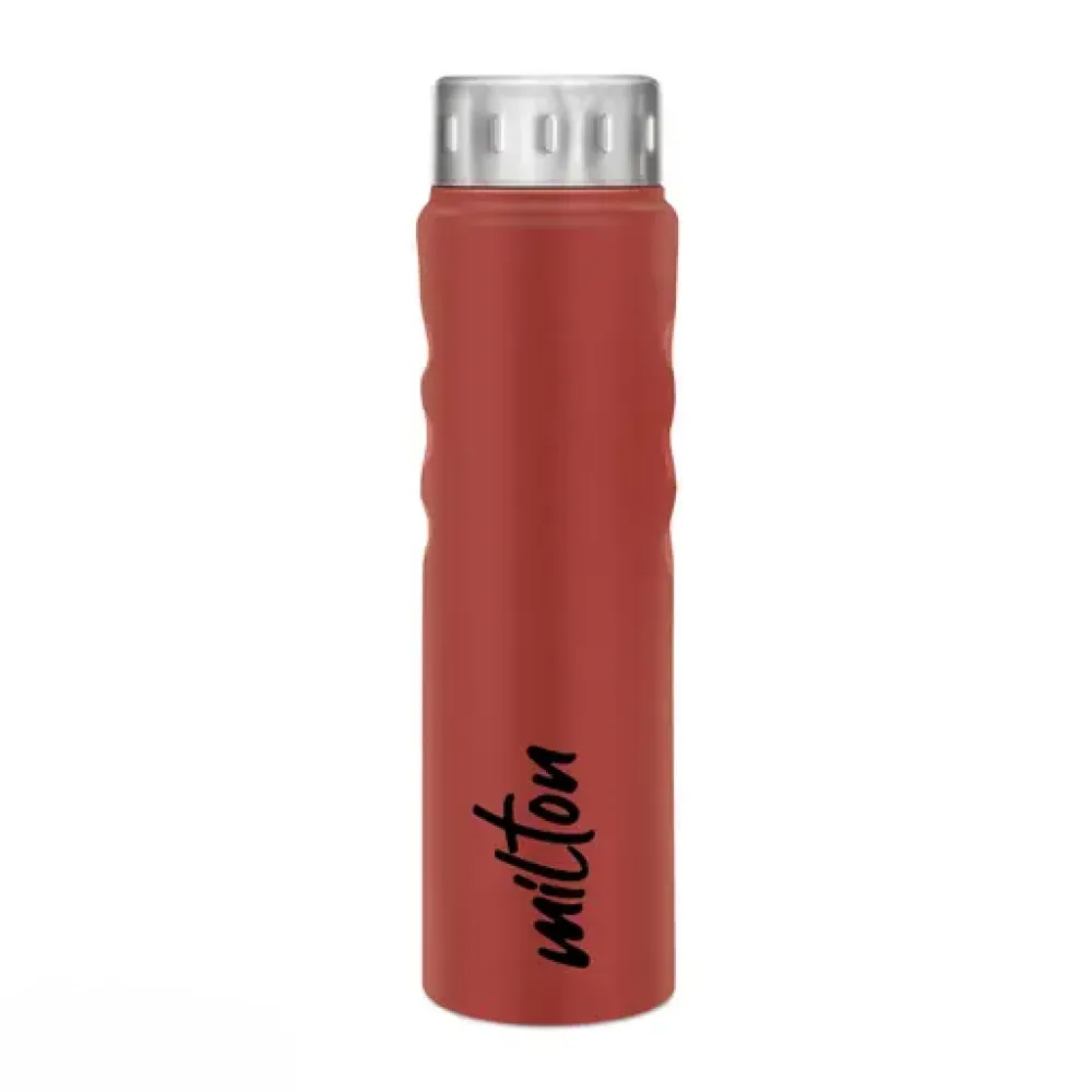 STREAM Stainless Steel Red Colour Water Bottle 1000 ml
