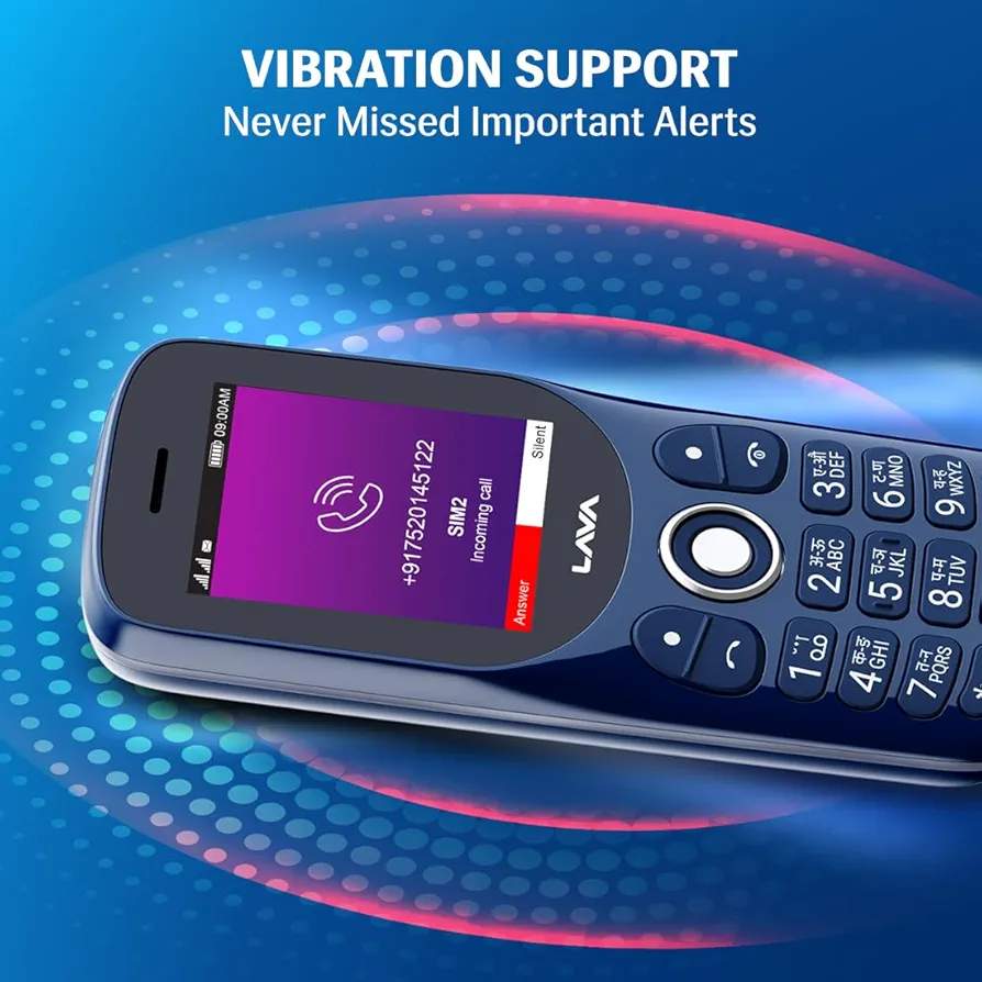 Lava A1 Tejas. ( Super bass Earphones free) 
