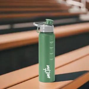 GRIPPER Stainless Steel Water Bottle, 750ml, Green